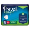 Prevail Per-Fit Incontinence Brief M Mat Body Shape, Maximum, PK 96 PF-012/1